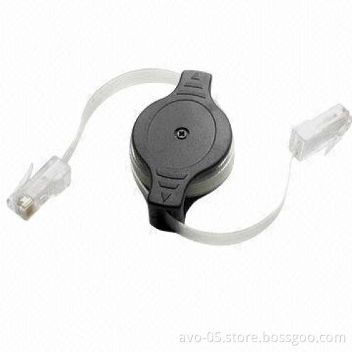 Retractable Networking Cable, Suitable for Local Area and Broadband Network